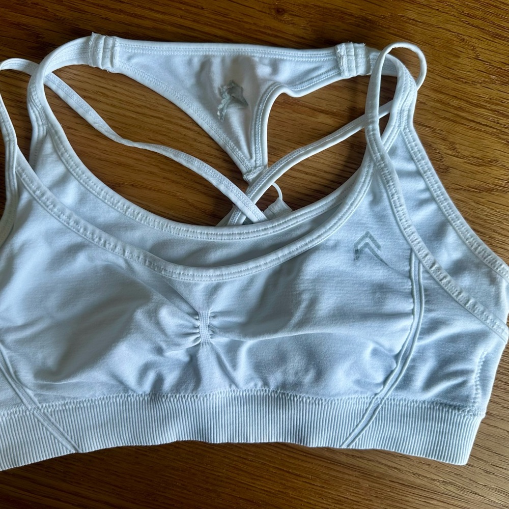 Oner Active Effortless Layered Bra: White M